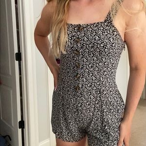GARAGE floral romper